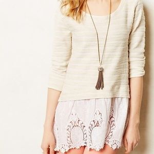 ANTHROPOLGIE Sunday in Brooklyn East Falls Sweater